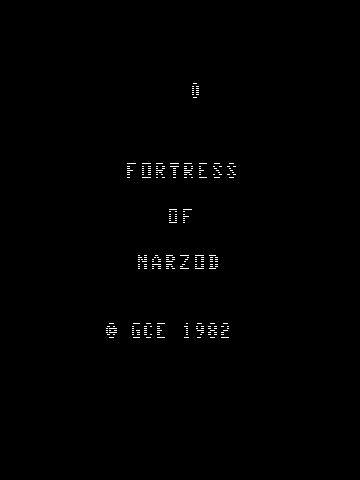 Обложка игры Fortress of Narzod