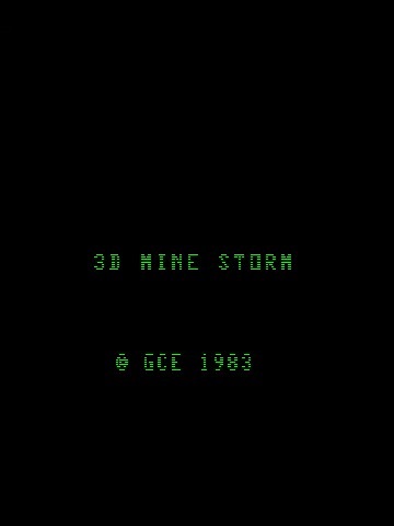 Обложка игры 3-D Mine Storm