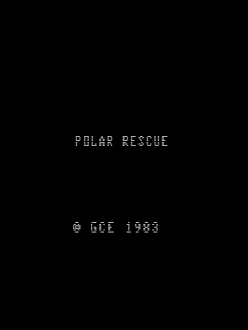 Game Polar Rescue (Vectrex - vect)