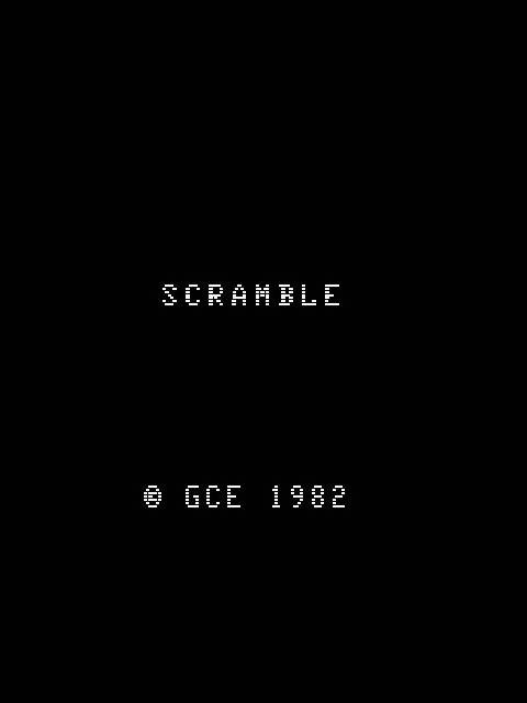 Game Scramble (Vectrex - vect)
