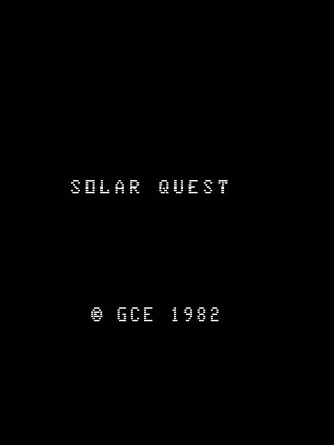 Game Solar Quest (Vectrex - vect)
