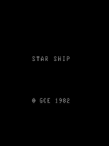 Game Star Ship (Vectrex - vect)