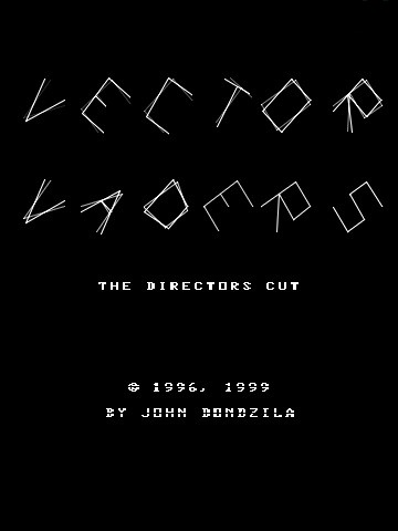 Game Vector Vaders Remix by John Dondzila (Vectrex - vect)