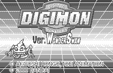Обложка игры Digimon - Ver. WonderSwan