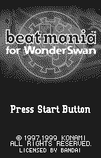 Game Beat Mania (WonderSwan - ws)
