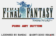 Down-load a game Final Fantasy (WonderSwan Color - wsc)