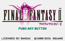 Game Final Fantasy II (WonderSwan Color - wsc)