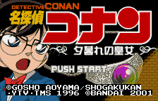 Down-load a game Meitantei Conan - Yugure no Koujo (WonderSwan Color - wsc)