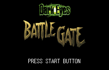 Game Dark Eyes - Battle Gate (WonderSwan Color - wsc)