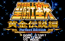 Down-load a game Saint Seiya - Ougon Densetsu Hen Perfect Edition (WonderSwan Color - wsc)