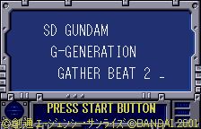 Down-load a game SD Gundam G Generation - Gather Beat 2 (WonderSwan Color - wsc)