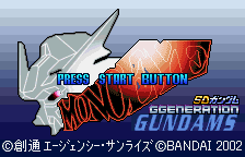 Game SD Gundam G Generation - Mono-Eye Gundams (WonderSwan Color - wsc)